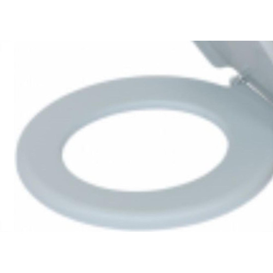 Assento Sanitario Herc ''Envolvente'' Cinza 386