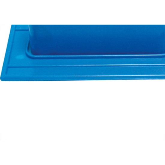 Desempenadeira Pvc Giraldi 08X16 Azul 