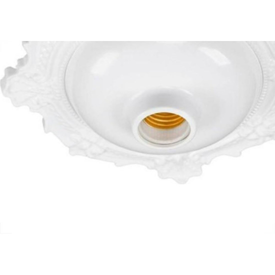 Kit C/5 - Plafonier Pvc Pavilonis Bvc Branco Decorativo 8... Kit C/5 - Plafonier Pvc Pavilonis Bvc Branco Decorativo 8...