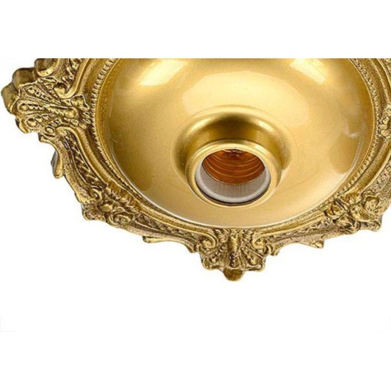 Kit C/2 - Plafonier Pvc Pavilonis Bvc Bronze Decorativo 8... Kit C/2 - Plafonier Pvc Pavilonis Bvc Bronze Decorativo 8...