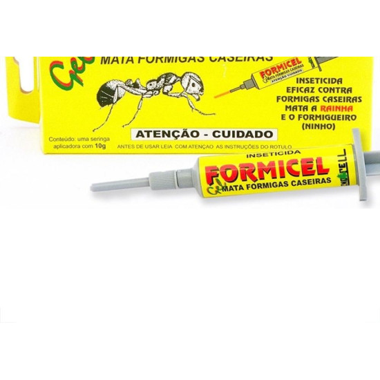 Anti Formiga Tecnocell/Formicel Gel 10G Bisnaga 100417 Anti Formiga Tecnocell/Formicel Gel 10G Bisnaga 100417