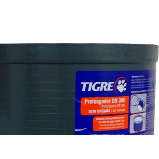 Prolongador Para Caixa De Gordura Tigre Sem Entrada 300Mm  Prolongador Para Caixa De Gordura Tigre Sem Entrada 300Mm