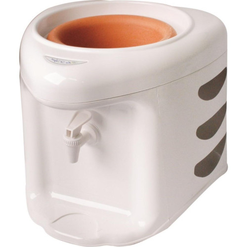 Suporte Plastico Sem Galao Com Cuba Barro Bika Branco 1 Suporte Plastico Sem Galao Com Cuba Barro Bika Branco 1