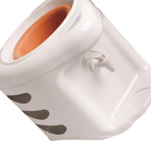 Suporte Plastico Sem Galao Com Cuba Barro Bika Branco 1 Suporte Plastico Sem Galao Com Cuba Barro Bika Branco 1