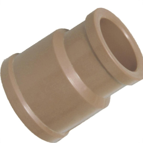 Luva Marrom Krona Liso Liso Reducao 25Mm X20Mm 450 - Kit C/50 Luva Marrom Krona Liso Liso Reducao 25Mm X20Mm 450 - Kit C/50