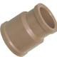 Luva Marrom Krona Liso Liso Reducao 25Mm X20Mm 450 - Kit C/50 Luva Marrom Krona Liso Liso Reducao 25Mm X20Mm 450 - Kit C/50
