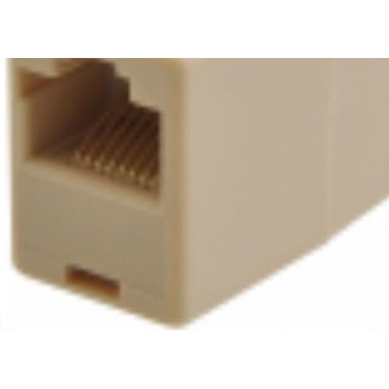 Emenda Femea Simples Para Plug Rj11 868 - Kit C/10 