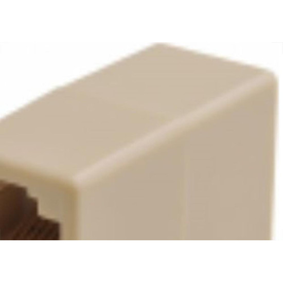 Emenda Femea Simples Para Plug Rj11 868 - Kit C/10 