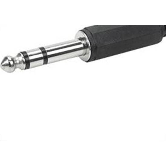 Plug P-10 Stereo 6,35Mm Com Protecao Cabo 602 - Kit C/10 Plug P-10 Stereo 6,35Mm Com Protecao Cabo 602 - Kit C/10