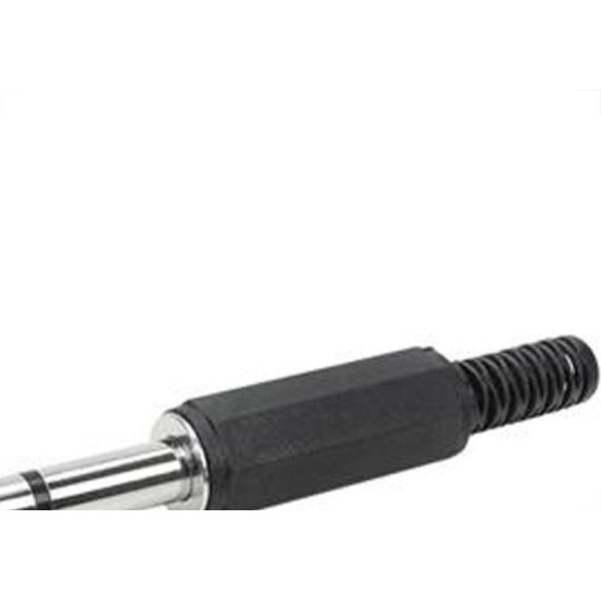 Plug P-10 Stereo 6,35Mm Com Protecao Cabo 602 - Kit C/10 Plug P-10 Stereo 6,35Mm Com Protecao Cabo 602 - Kit C/10