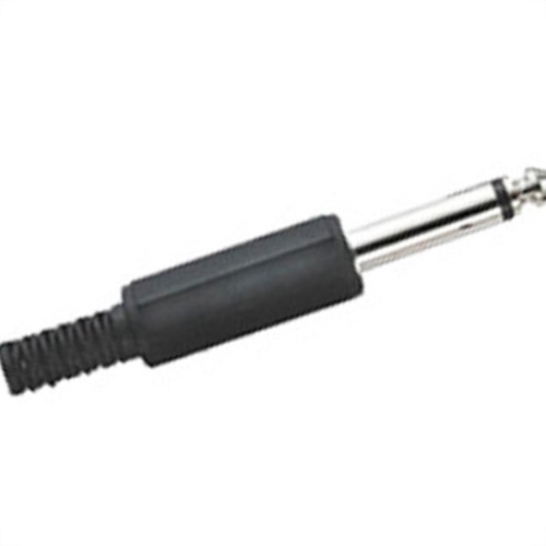 Plug P-10 Mono 6,35Mm Com Protecao Cabo 3558 - Kit C/10 Plug P-10 Mono 6,35Mm Com Protecao Cabo 3558 - Kit C/10