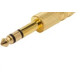 Plug P-10 Stereo 6,35Mm Dourado Com Mola 603 - Kit C/10 Plug P-10 Stereo 6,35Mm Dourado Com Mola 603 - Kit C/10