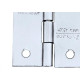 Dobradica Silvana 850 Zincada 2'' Blister Com 3 Pecas 92594 Dobradica Silvana 850 Zincada 2'' Blister Com 3 Pecas 92594