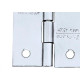 Dobradica Silvana 850 Zincada 2.1/2'' Blister Com 3 Pecas 91399 Dobradica Silvana 850 Zincada 2.1/2'' Blister Com 3 Pecas 91399