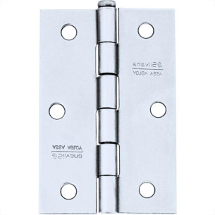 Dobradica Silvana 850 Zincada 3'' Blister Com 3 Pecas 91405