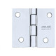 Dobradica Silvana 850 Zincada 3'' Blister Com 3 Pecas 91405
