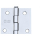 Dobradica Silvana 850 Zincada 3'' Blister Com 3 Pecas 91405