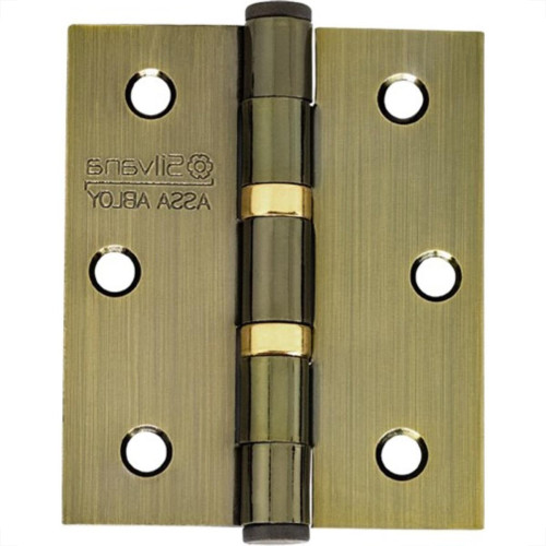 Dobradica Silvana 891 Ferro Zincado Oxidado 3.1/2X3''Com Rolamento Com 3 Pecas 92518 Dobradica Silvana 891 Ferro Zincado Oxidado 3.1/2X3''Com Rolamento Com 3 Pecas 92518