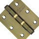 Dobradica Silvana 891 Ferro Zincado Oxidado 3.1/2X3''Com Rolamento Com 3 Pecas 92518 Dobradica Silvana 891 Ferro Zincado Oxidado 3.1/2X3''Com Rolamento Com 3 Pecas 92518