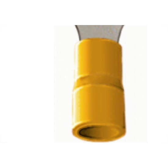 Pre-Isolado Crimper Anel 4,0/6,0 Amarelo M 8 Tp238 100pcs An2452 Pre-Isolado Crimper Anel 4,0/6,0 Amarelo M 8 Tp238 100pcs An2452