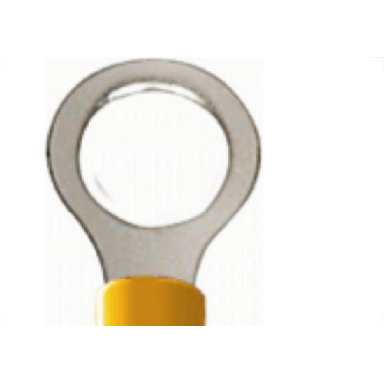 Pre-Isolado Crimper Anel 4,0/6,0 Amarelo M10 Tp2310 100pcs An2453 Pre-Isolado Crimper Anel 4,0/6,0 Amarelo M10 Tp2310 100pcs An2453
