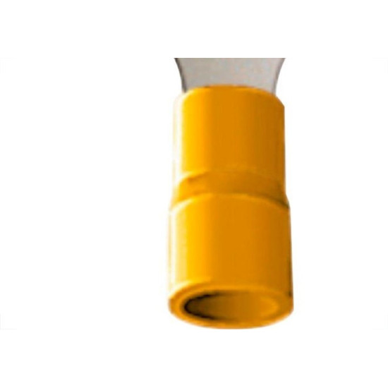 Pre-Isolado Crimper Anel 4,0/6,0 Amarelo M12 6947 100pcs An2454 Pre-Isolado Crimper Anel 4,0/6,0 Amarelo M12 6947 100pcs An2454