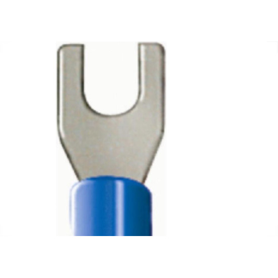 Pre-Isolado Crimper Forquilha 1,5/2,5 Azul M5 Tpf225 100pcs Fr2481-C Pre-Isolado Crimper Forquilha 1,5/2,5 Azul M5 Tpf225 100pcs Fr2481-C