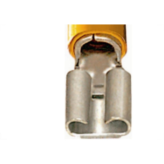 Pre-Isolado Crimper Femea 4,0/6,0 Amarelo 6955 100pcs Ef4240 Pre-Isolado Crimper Femea 4,0/6,0 Amarelo 6955 100pcs Ef4240
