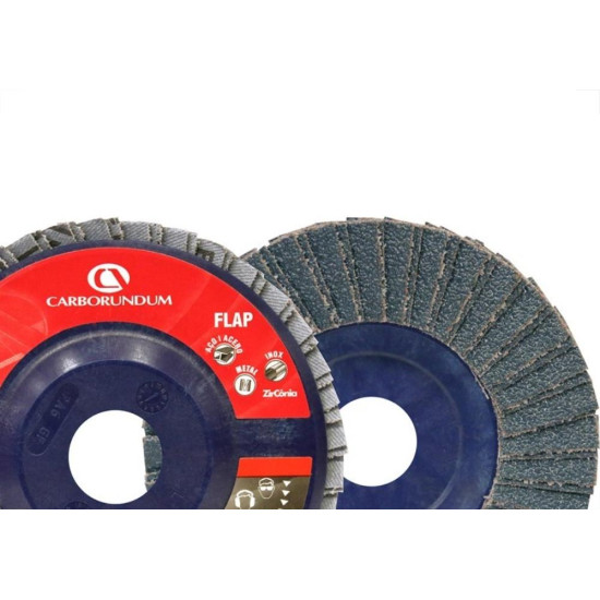 Disco Flap Carborundum 4.1/2X 40 Zirconia 