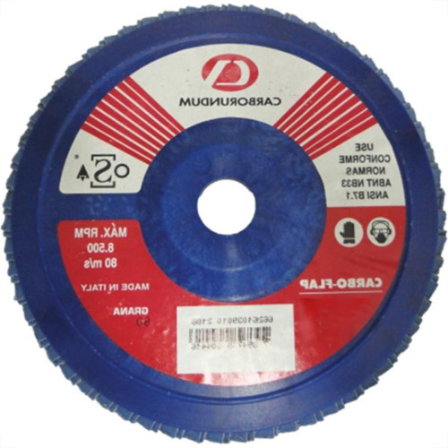 Disco Flap Carborundum 4.1/2X 60 Zirconia 