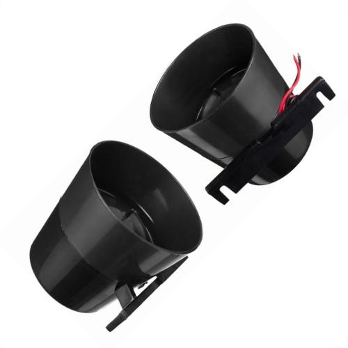 Sirene Simples 120 Dbs 12V Preta 1576 Sirene Simples 120 Dbs 12V Preta 1576