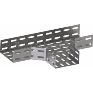 Te Eletrocalha Horizontal 90° Sem Virola Perfilaco 75 X 75 E3630