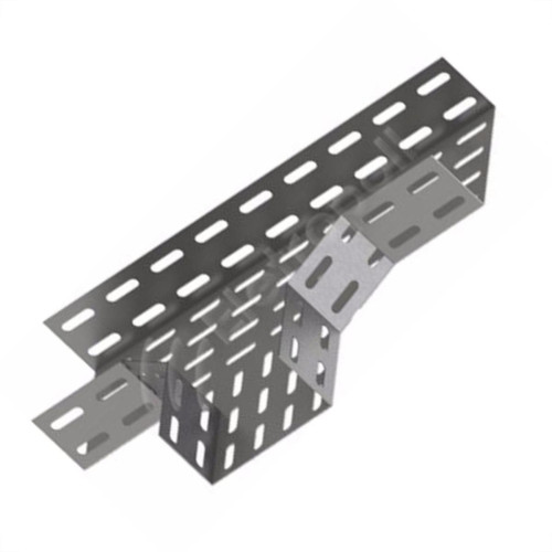 Te Eletrocalha Horizontal 90° Sem Virola Perfilaco 75 X 75 E3630