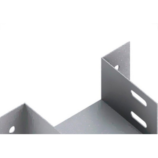 Flange Eletrocalha Para Ligar Painel Perfilaco 300 X 100 E2010 Flange Eletrocalha Para Ligar Painel Perfilaco 300 X 100 E2010