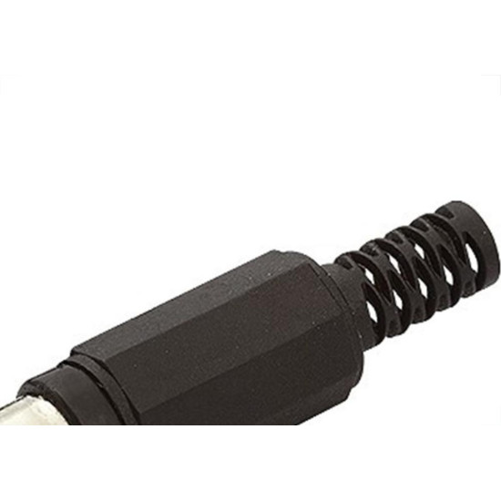 Plug Adaptador Rca Preto 591 - Kit C/10  Plug Adaptador Rca Preto 591 - Kit C/10