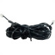Cabo Fone Liso Jack/Jack 5M Preto 983 Cabo Fone Liso Jack/Jack 5M Preto 983