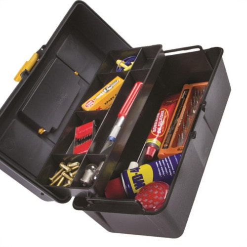 Caixa Ferramenta Emifram 12'' Com Bandeja 353 Ef-353 Caixa Ferramenta Emifram 12'' Com Bandeja 353 Ef-353