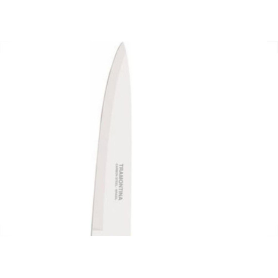 Faca Tramontina Peixeira Carbono Cabo Eucalipto 08'' - Kit C/12