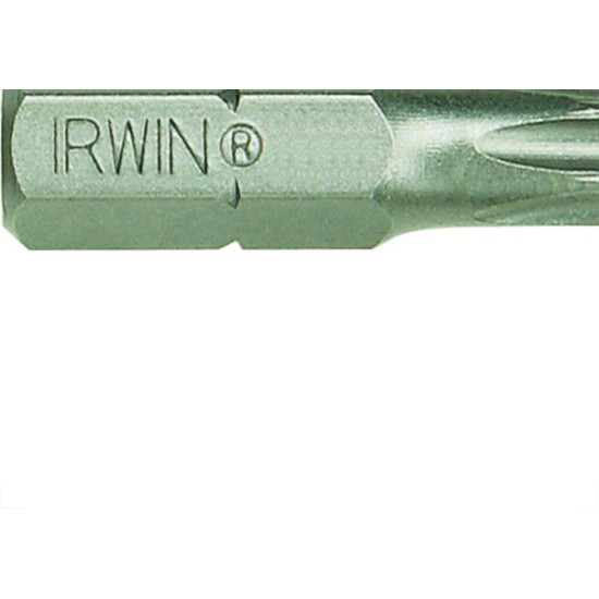 Ponteira Irwin Torx T25 1/4'' 25,4Mm Iw11152 - Kit C/10 Ponteira Irwin Torx T25 1/4'' 25,4Mm Iw11152 - Kit C/10