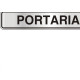 Placa Sinalizacao Aluminio 05X25 ''Portaria'' 100Dd Placa Sinalizacao Aluminio 05X25 ''Portaria'' 100Dd