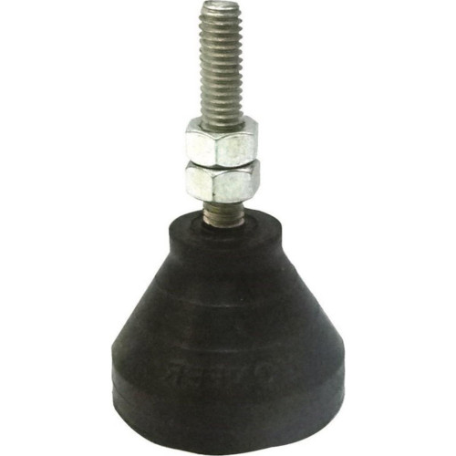 Amortecedor Monfer Borracha N.2 3/8'' 350Kg 20 - Kit C/12