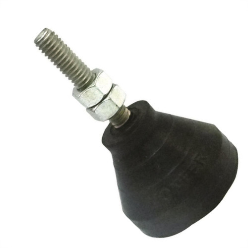 Amortecedor Monfer Borracha N.2 3/8'' 350Kg 20 - Kit C/12