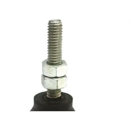 Amortecedor Monfer Borracha N.3 1/2'' 600Kg 22 - Kit C/6 