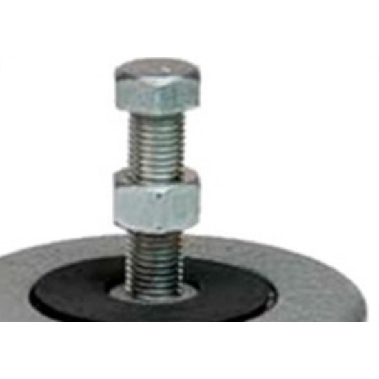 Amortecedor Monfer Ferro Fundido Pequeno Rosca 1/2''2,5 Toneladas 3 - Kit C/4