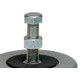 Amortecedor Monfer Ferro Fundido Medio Rosca 5/8'' 5 Toneladas 5