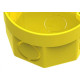 Caixinha Luz Plastica 3X3 Tigre Flex Amarela - Kit C/12 Caixinha Luz Plastica 3X3 Tigre Flex Amarela - Kit C/12