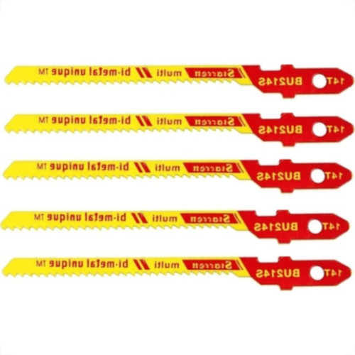 Serra Tico Starrett Multi 5Pecas Bu214S