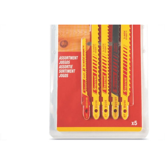 Serra Tico Starrett Madeira 5Pecas Bu1