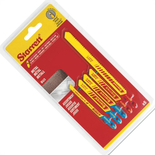 Serra Tico Starrett Metal 5Pecas Bu3 Serra Tico Starrett Metal 5Pecas Bu3