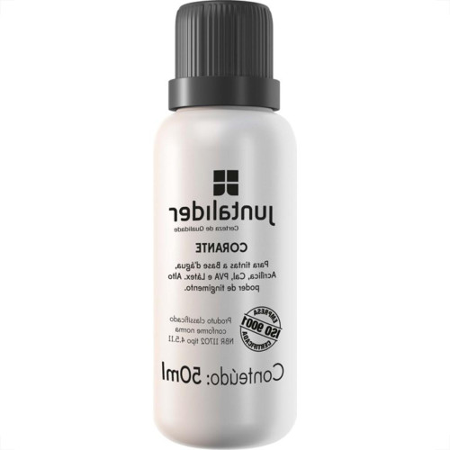 Corante Juntalider Preto 50Ml Para Tinta - Kit C/12 Corante Juntalider Preto 50Ml Para Tinta - Kit C/12
